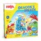 HABA Dragon's Breath Board Game - Award- Winning Board Games for Family Night and Exciting Tabletop Adventures for Dragon Fans Ages 5 and Up